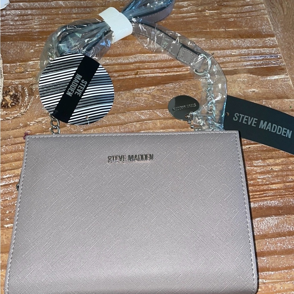 Steve Madden Gray Crossbody Bag NWT